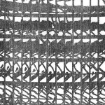 Januar 2011 (Berlin); Holzschnitt; 350g B&uuml;tten, 50x40cm; Auflage 45, 140,00&euro;