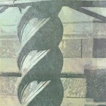 11.2.2014 (Florenz); Aquatinta und Hochdruck; 350g B&uuml;tten, 50x40cm; Auflage 85, 140,00&euro;