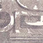 21.3.2014 (Wien); Holzschnitt; 350g B&uuml;tten, 50x40cm; Auflage 85, 140,00&euro;