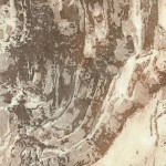 18.1.2015 (Franz&ouml;sische Alpen); Aquatinta; 350g B&uuml;tten, 50x40cm; Auflage 85, 120,00&euro;