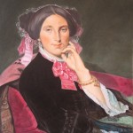 nach Jean-Auguste-Dominique Ingres "Caroline Gouse", Öl auf Leinwand, kaschiert auf Holz