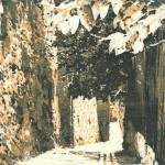 Templin; Alugrafie und Aquatinta; 21,5x31,2cm; 350g Bütten, 50x40cm; Auflage 24; 140,00€